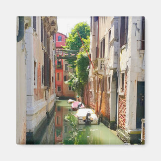 Old Town Venice Canal, romantic Italy scene Magnet
