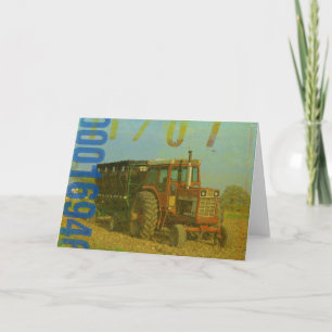 Old Tractor all occasions Card