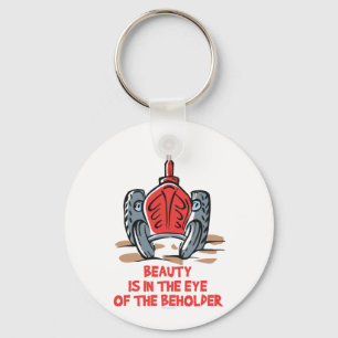 Old Tractor Key Ring