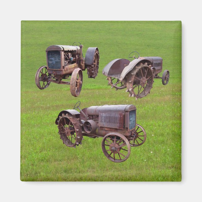 OLD TRACTOR -MAGNET MAGNET (Front)