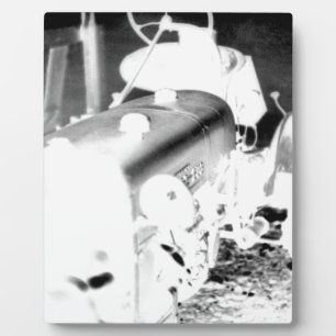Old Tractor - negative Plaque