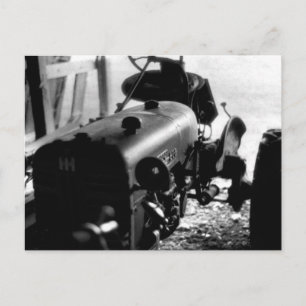 Old Tractor Postcard