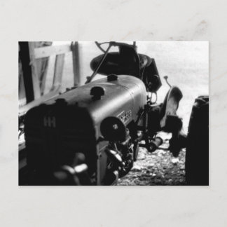Old Tractor Postcard