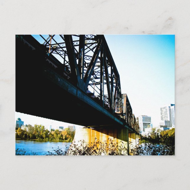 Old train Bridge Postcard (Front)