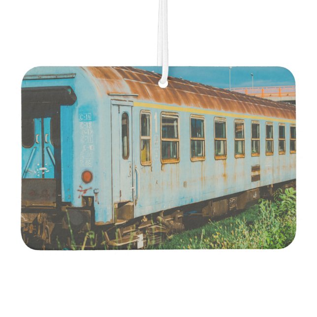 Old train car air freshener (Front)