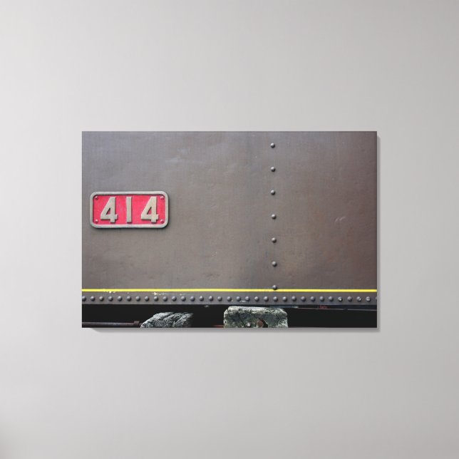 Old Train Mastrou I'm down for maintenance Canvas (Front)