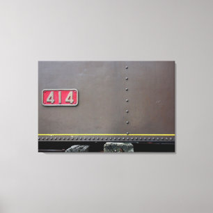 Old Train Mastrou I'm down for maintenance Canvas Print