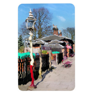 OLD TRAIN STATION MAGNET