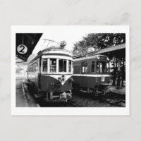 Old Train Station of Mino, Japan Postcard