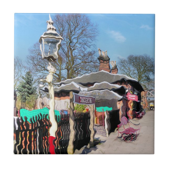 OLD TRAIN STATION TILE (Front)