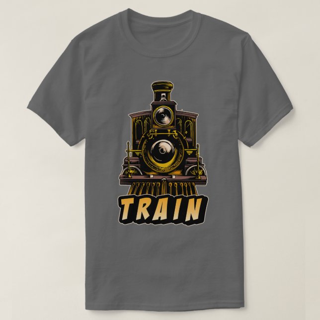 Old Train T-Shirt (Design Front)