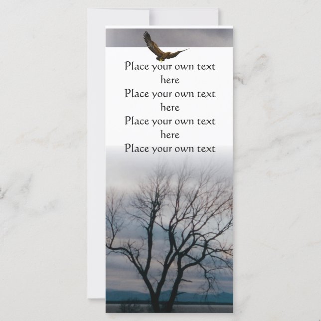 Old tree book mark you Customise (Front)