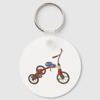 Old Tricycle Key Ring