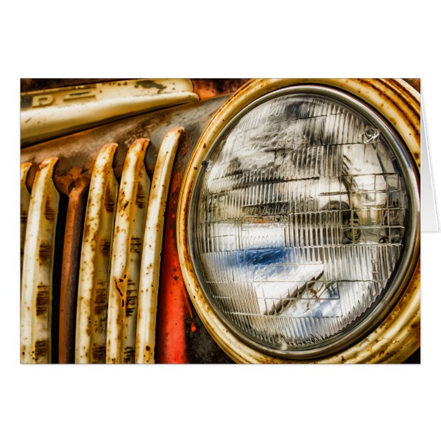 Old Truck Design (Front Horizontal)