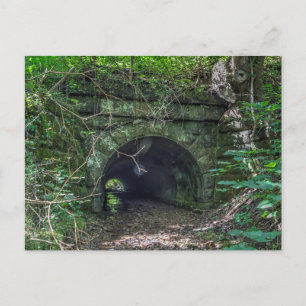 Old Tunnel with a Creek Running Through It, Ohio Postcard