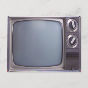 Old TV Postcard