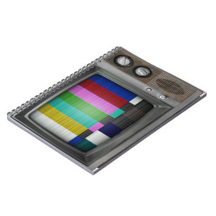Old TV Spiral Notebook