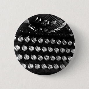 Old typewriter keys button