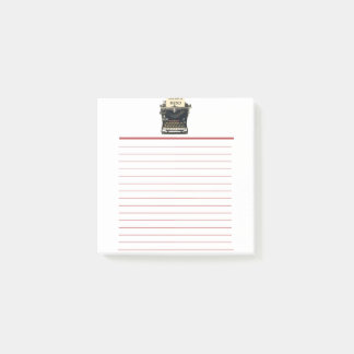 Old Typewriter Post-it® Notes 4 x 6