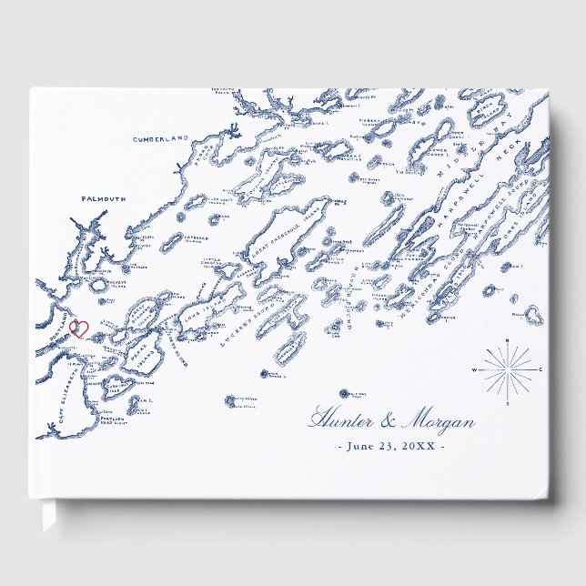 OLD VERSION Casco Bay Guest Book (Front)