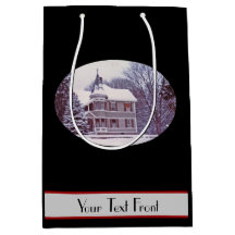 Old Victorian House at Christmas