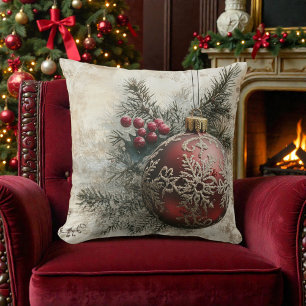 Old Victorian Rustic Family Cushion