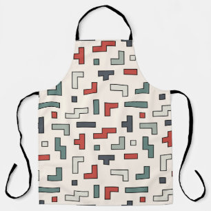 Old video game square seamless pattern,background apron