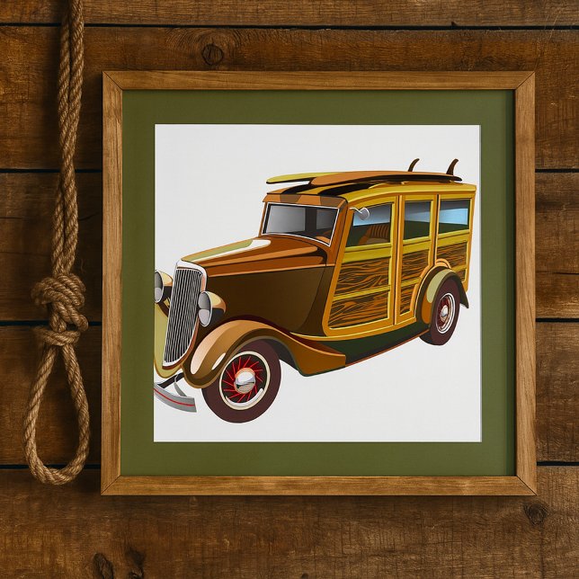 Old Vintage Car Poster (Creator Uploaded)