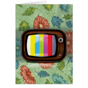 Old Vintage CRT Television