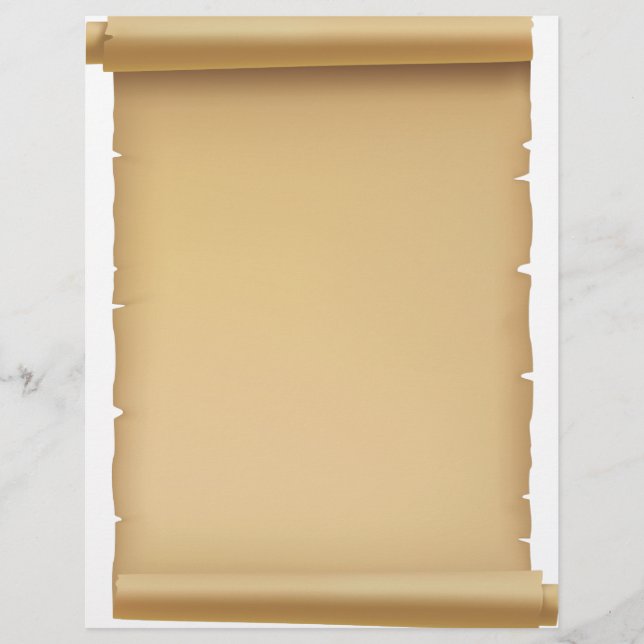 Old Vintage Parchment Paper (Front)