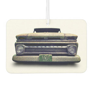 Old Vintage Rat Rod Pickup Truck Zombie Driver Car Air Freshener