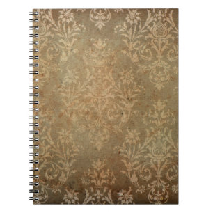 Old vintage wallpaper. grunge backgroundwallpaper, notebook