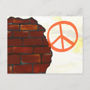 Old wall background, postcard