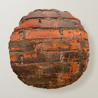 Old wall of stone bricksabstract, aged, ancient, a round cushion