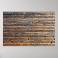 Old wall of wooden planks with cracks. Beam made o