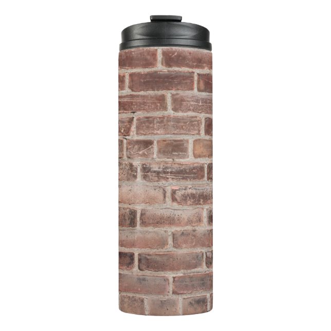 Old Wall Texturewall, abstract, aged, architecture Thermal Tumbler (Front)