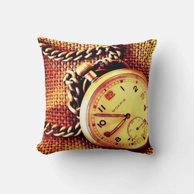 Old Watch Cushion (Front)