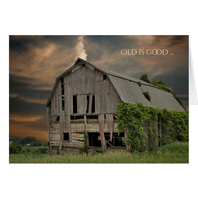 Old Weathered Barn (Front Horizontal)