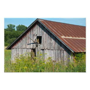 Old Weathered Barn Photography Print