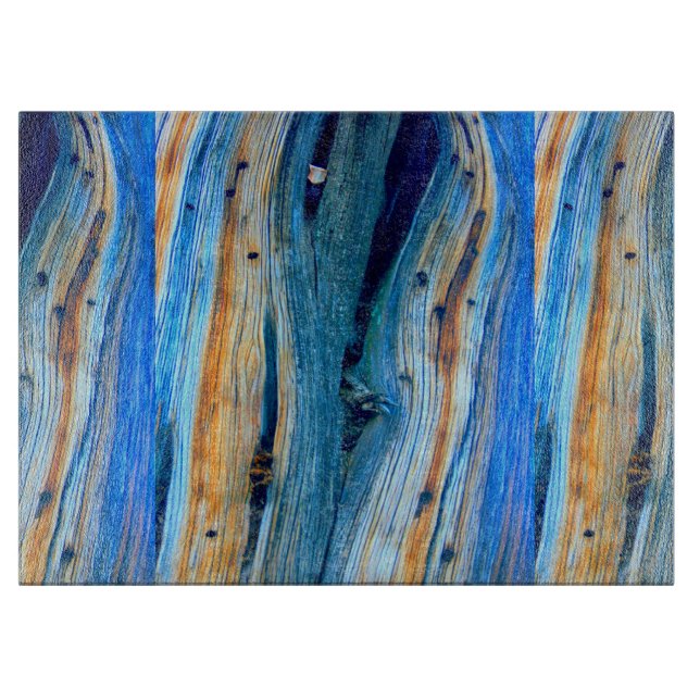 old weathered blue boards (Front)