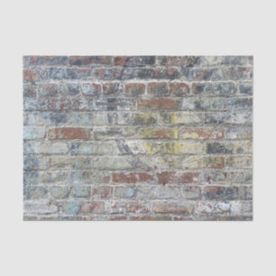 Old Weathered Brick Wall Texture Tissue Paper