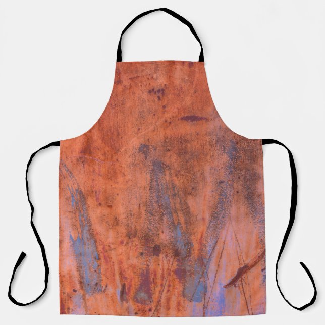 Old weathered rusty textureabstract, aged, aging,  apron (Front)