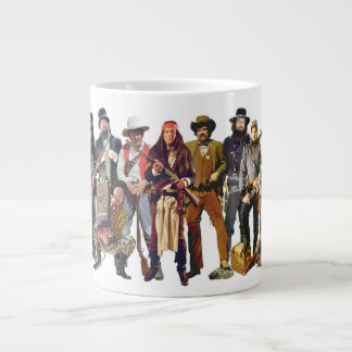Old West Costumes Large Coffee Mug