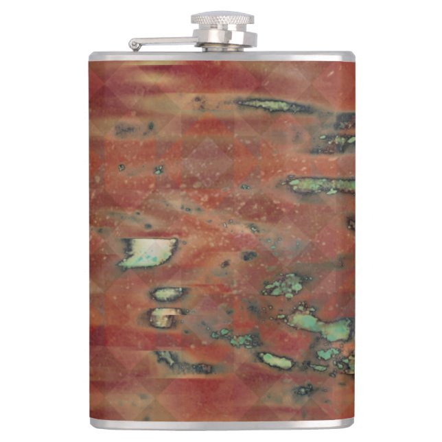 Old West Hip Flask (Front)
