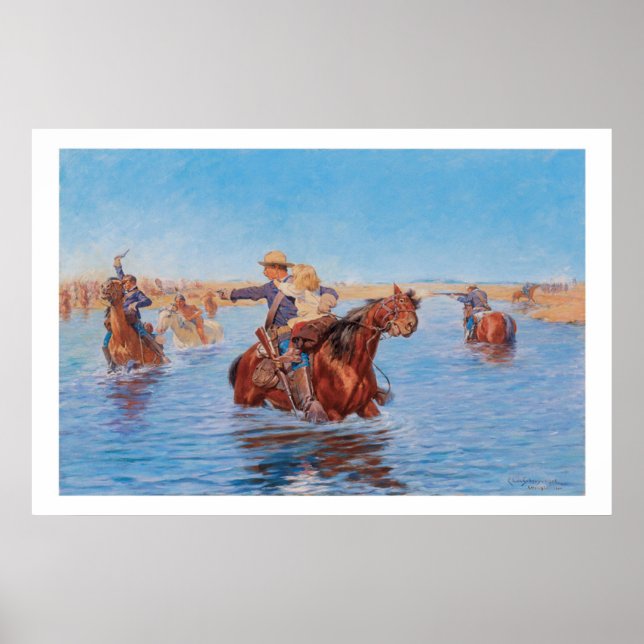 Old West In Safe Hands Art Print Poster (Front)