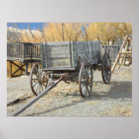 Old West Pioneer Wagon