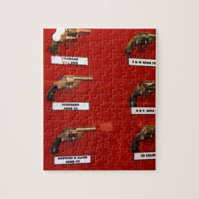 Old West Six-shooters Jigsaw Puzzle (Vertical)