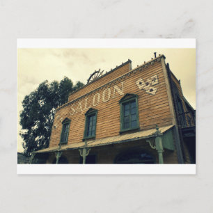 Old Western Saloon Bar Old Building Cards