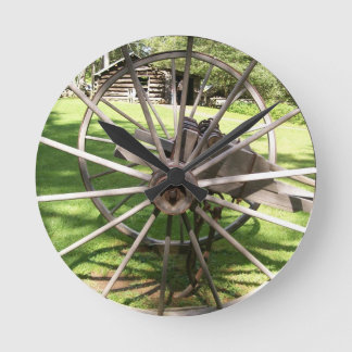 Old Wheel Wall Clock