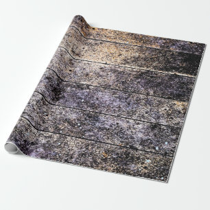 Old white wooden texture background. Colour stain Wrapping Paper